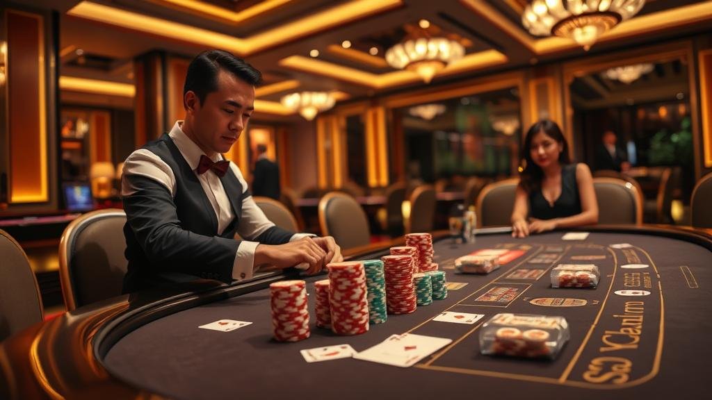 การตั้งค่าและอัตราจ่ายในเกมบาคาร่าสด