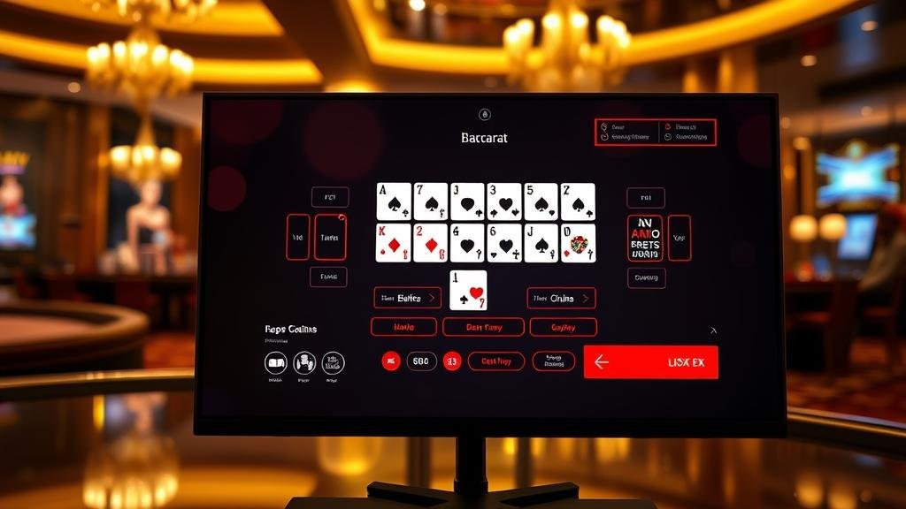 การแจกไพ่บาคาร่า