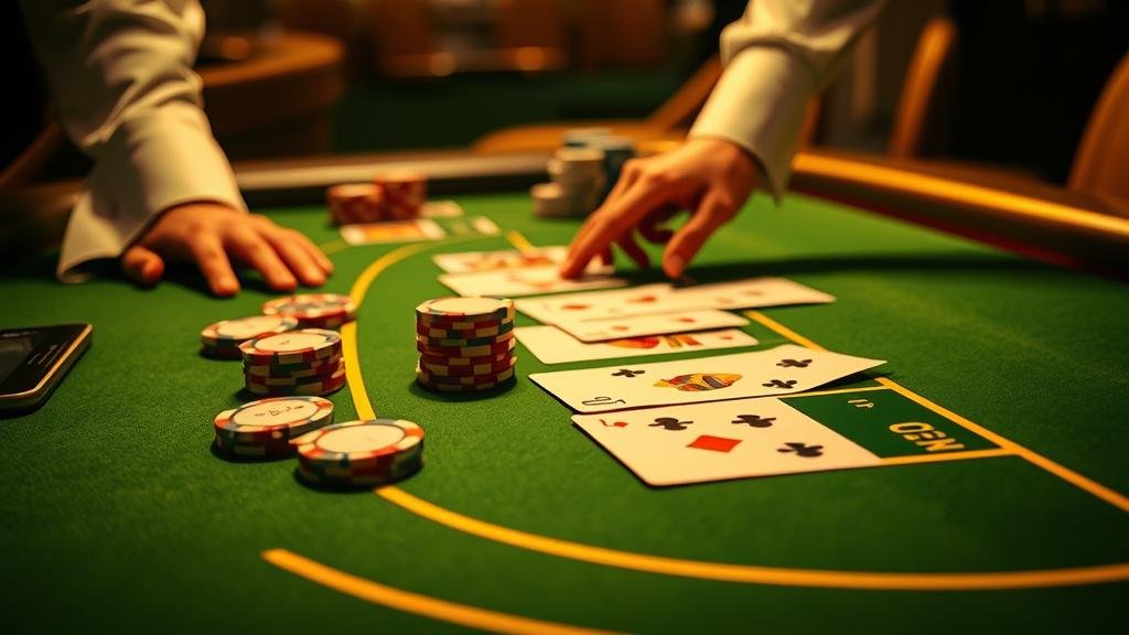 อินโฟกราฟิกแสดงรูปแบบไพ่บาคาร่าและกลยุทธ์การเดิมพัน