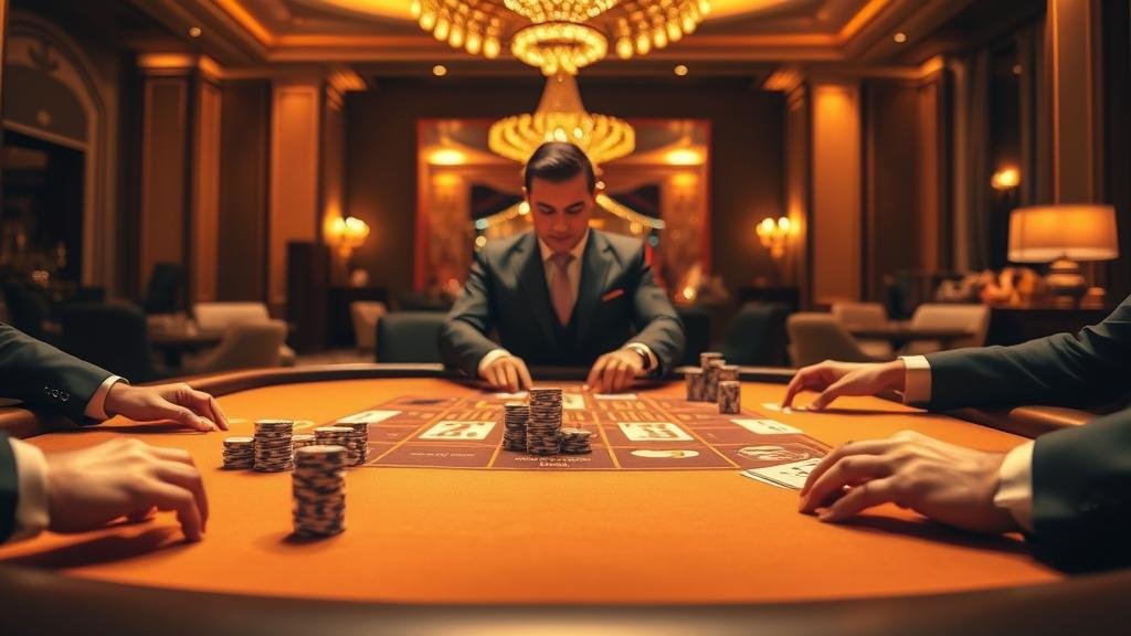 หน้าจอเกมบาคาร่าออนไลน์หลายโต๊ะ