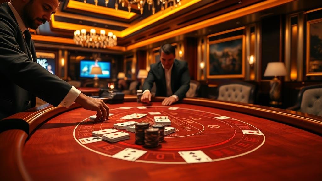 หน้าจอเกมบาคาร่าจากค่าย BG (Big Gaming)