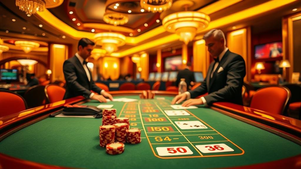 หน้าจอแสดงผลการอ่านเค้าไพ่บาคาร่า