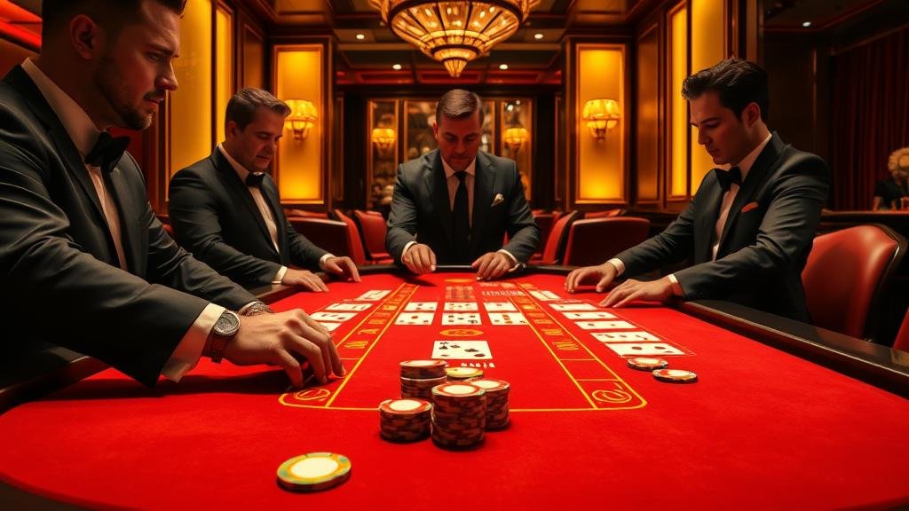 ภาพสัญลักษณ์มังกรในเกมบาคาร่า