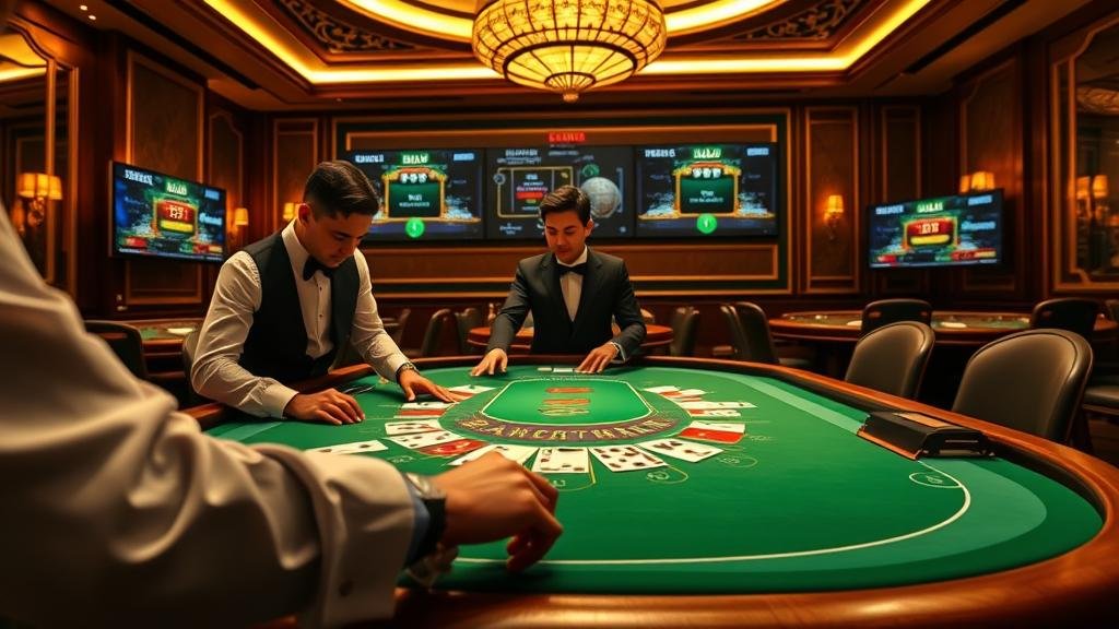 ห้องบาคาร่าสด Evolution Gaming ที่น่าตื่นเต้น