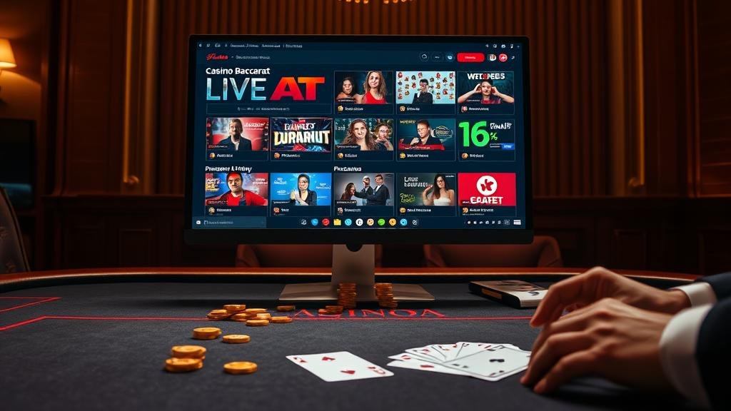 บาคาร่าเดสก์ท็อป: ไขเคล็ดลับเลือกห้องค่ายดัง AE, EBet, AG, SA, DreamGaming, P...