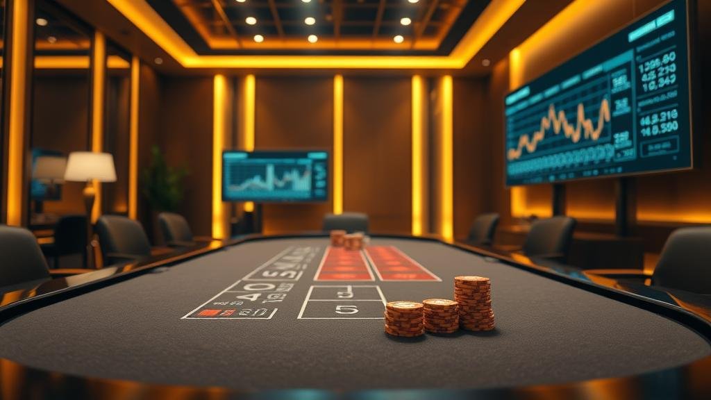 เค้าไพ่บาคาร่าพร้อมตัวเลือกการเดิมพัน