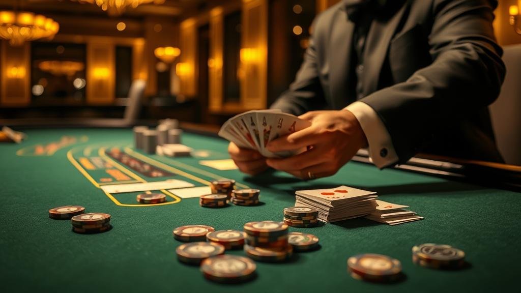 การแสดงผลเค้าไพ่บาคาร่าแบบถนนใหญ่และลูกปัด