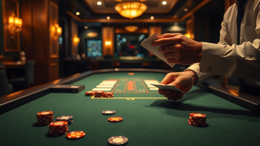 หน้าจอเกมบาคาร่าจากค่ายต่างๆ