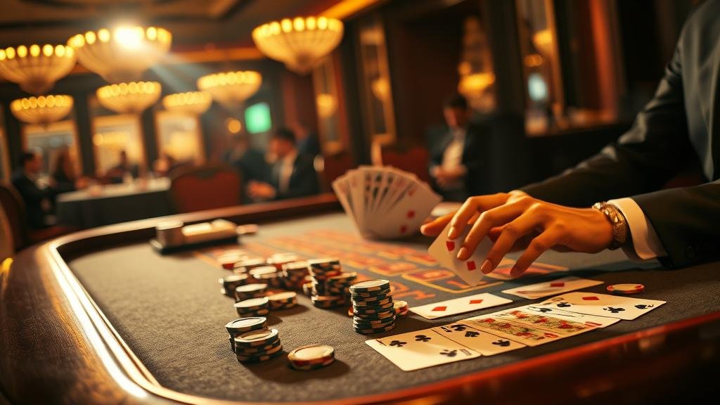 ตัวอย่างเค้าไพ่บาคาร่า: ไพ่คู่, สามตัวติด, มังกรยาว