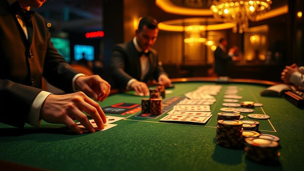 การเปรียบเทียบหน้าจอเล่นบาคาร่าแบบหลายโต๊ะและแบบโต๊ะเดี่ยว