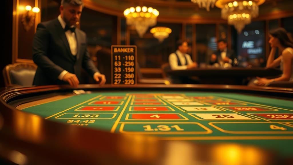 โต๊ะบาคาร่าหรูหราจากค่าย BG