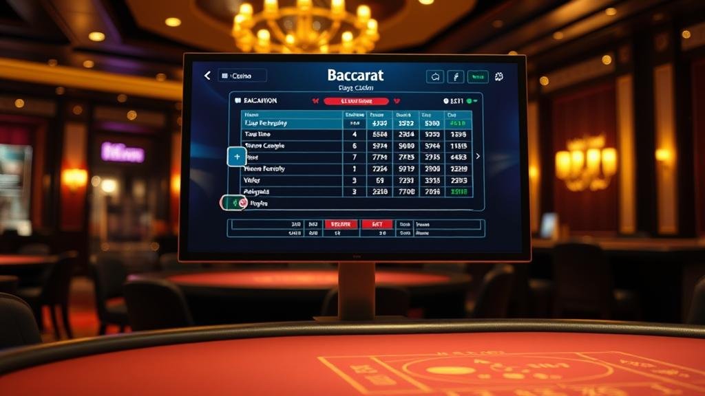 หน้าจอเลือกห้องบาคาร่า N2Live