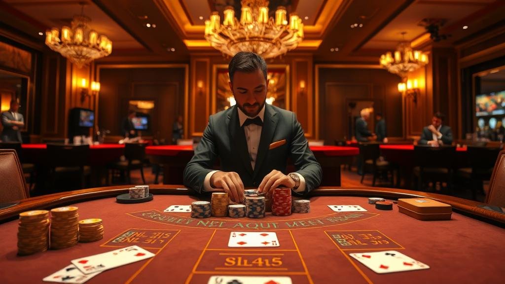 การอ่านเค้าไพ่บาคาร่าบนแท็บเล็ต