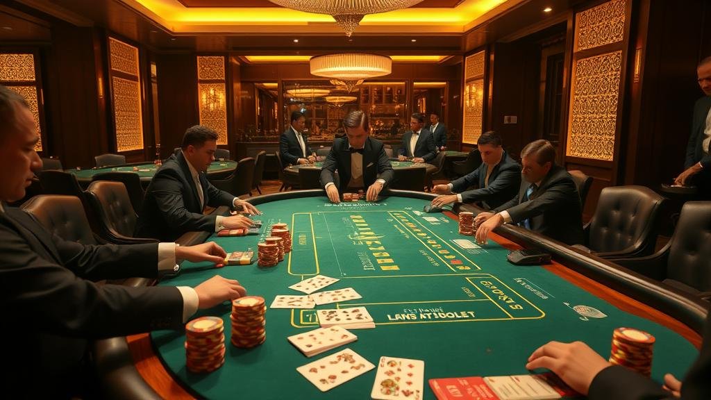 การอ่านเค้าไพ่บาคาร่าบนแท็บเล็ต