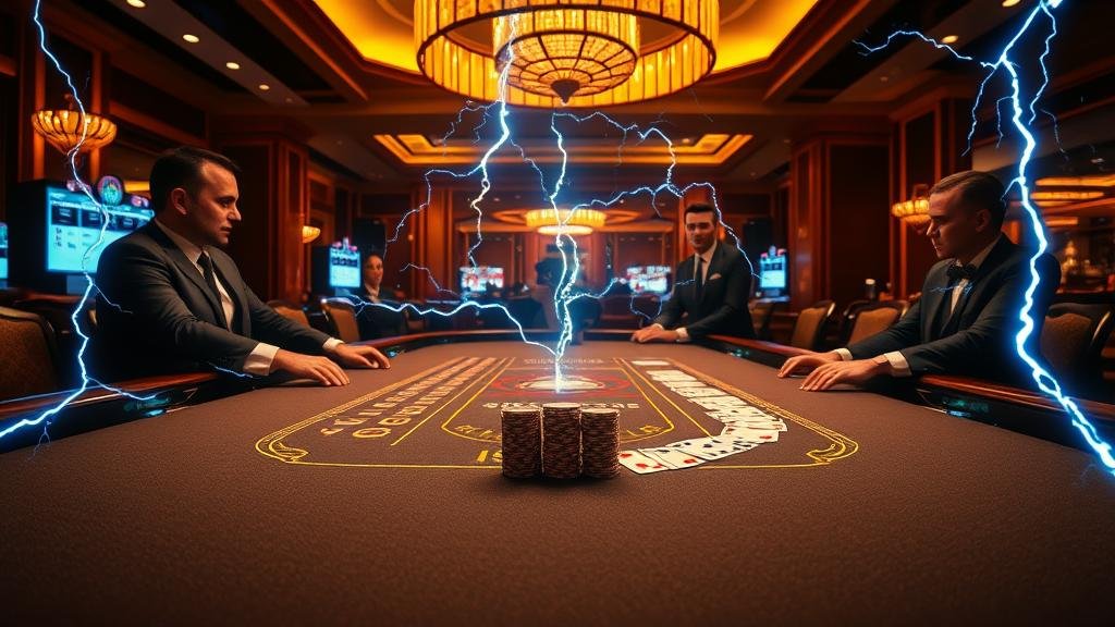 ตัวอย่างเค้าไพ่บาคาร่า: ถนนใหญ่และลูกปัด