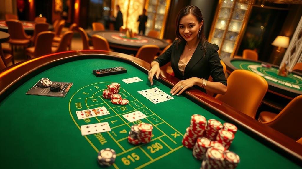 ตัวอย่างการอ่านเค้าไพ่บาคาร่าบนคอมพิวเตอร์