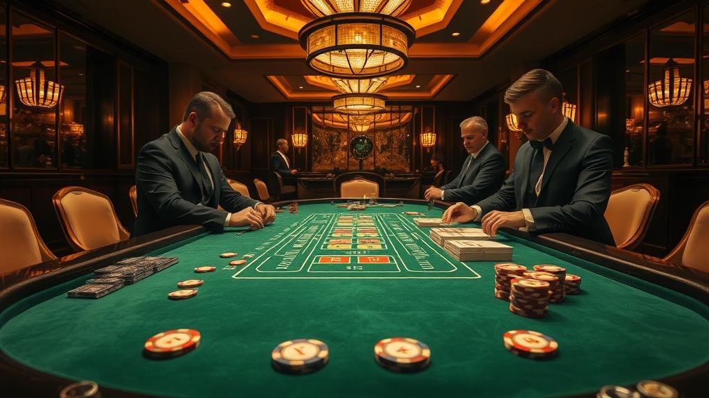 ภาพแสดงกลยุทธ์การเดินเงินบาคาร่า