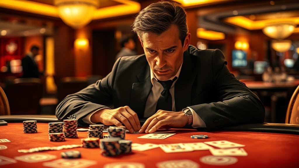 หน้าจอเกมบาคาร่าแสดงอัตราจ่าย