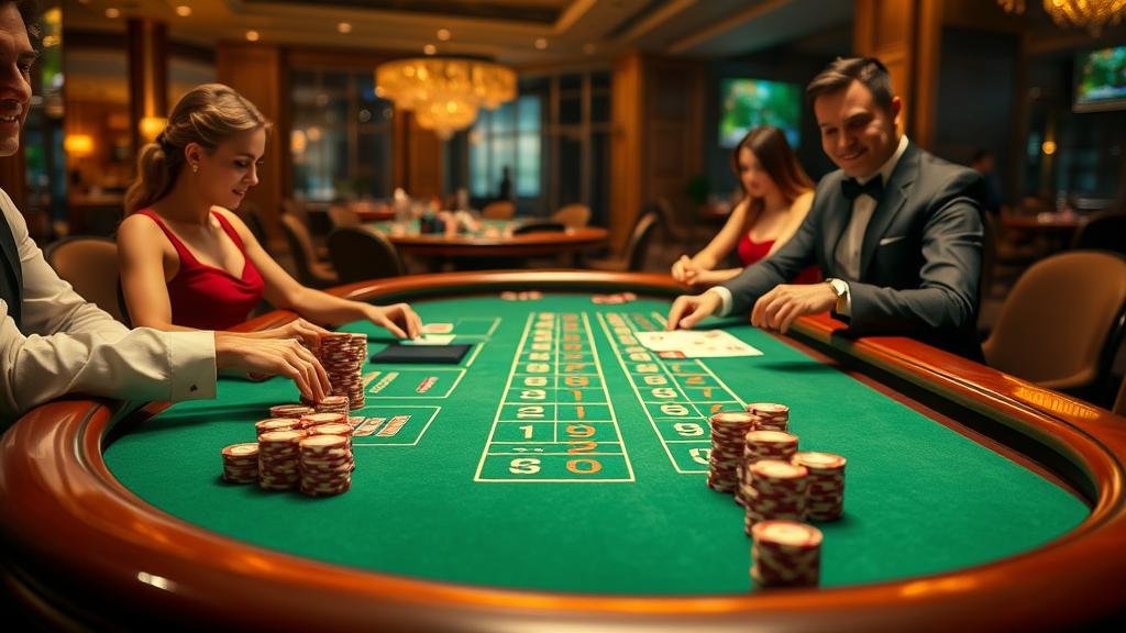 แผนภาพแสดงสูตรเดินเงินบาคาร่า