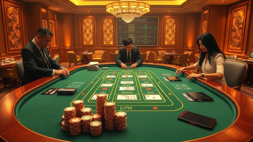 เปรียบเทียบกลยุทธ์เดินเงินบาคาร่า: ลาบูแชร์ vs แฟลตเบท