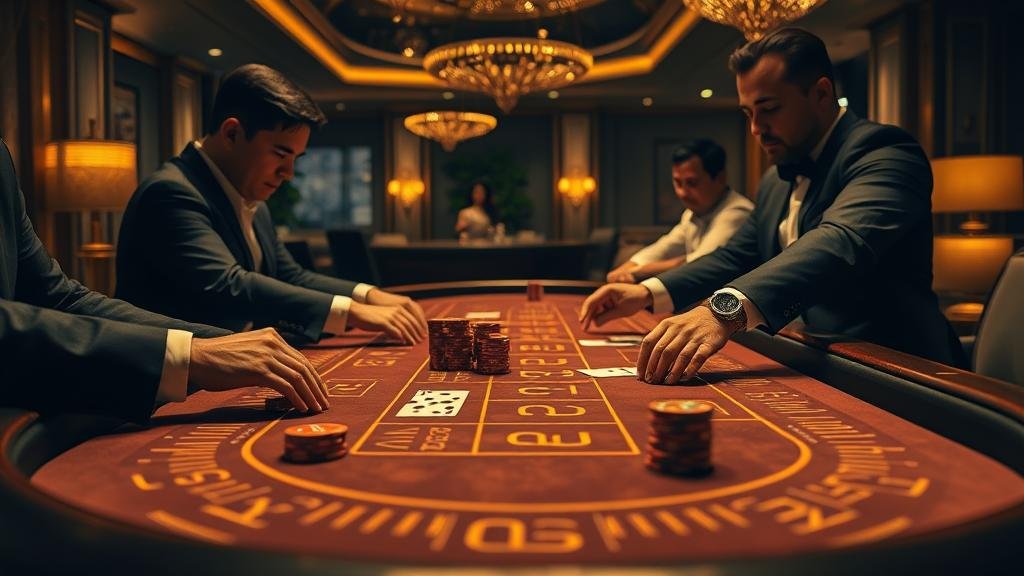 หน้าจอแสดงอัตราจ่ายและสถิติบาคาร่า N2Live