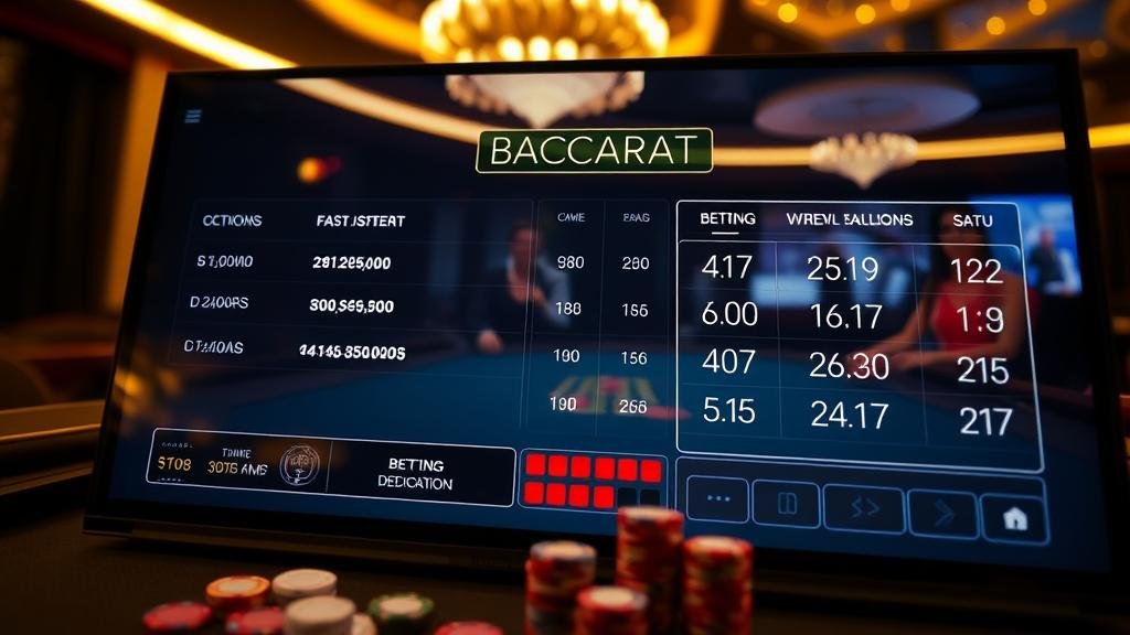 ภาพประกอบกลยุทธ์การเดินเงินบาคาร่าแบบต่างๆ