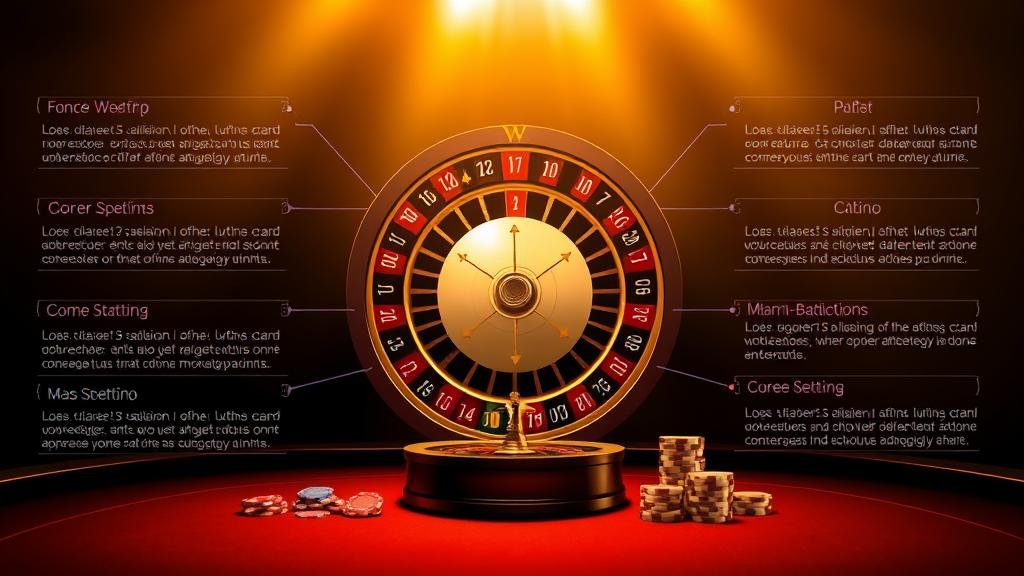 ภาพโต๊ะบาคาร่าพร้อมชิปและไพ่