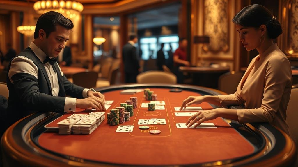 ภาพเปรียบเทียบสูตรเดินเงินบาคาร่า