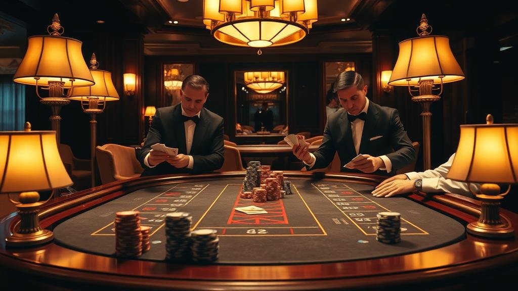 การวางเดิมพันบาคาร่าบนหน้าจอเกม