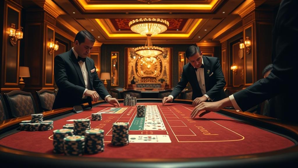 การวางเดิมพันในเกมบาคาร่าด้วยกลยุทธ์มาร์ติงเกล