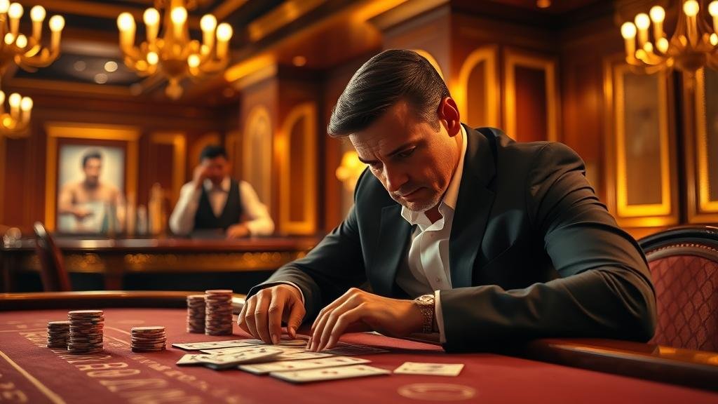 สตรีมเมอร์กำลังเล่นบาคาร่าและตารางการเดินเงิน