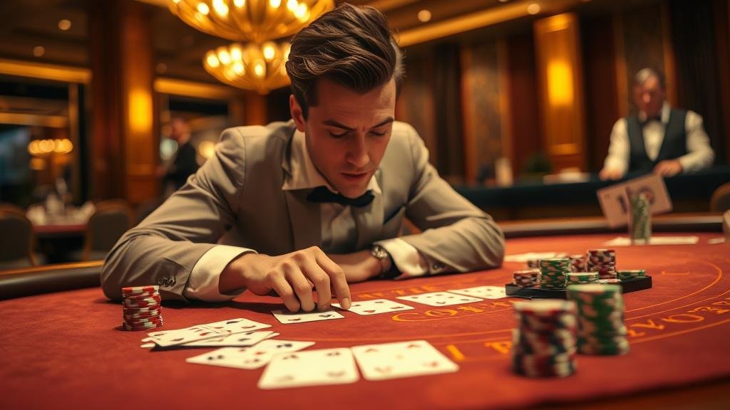 นักพนันมืออาชีพใช้กลยุทธ์มาร์ติงเกลในบาคาร่า