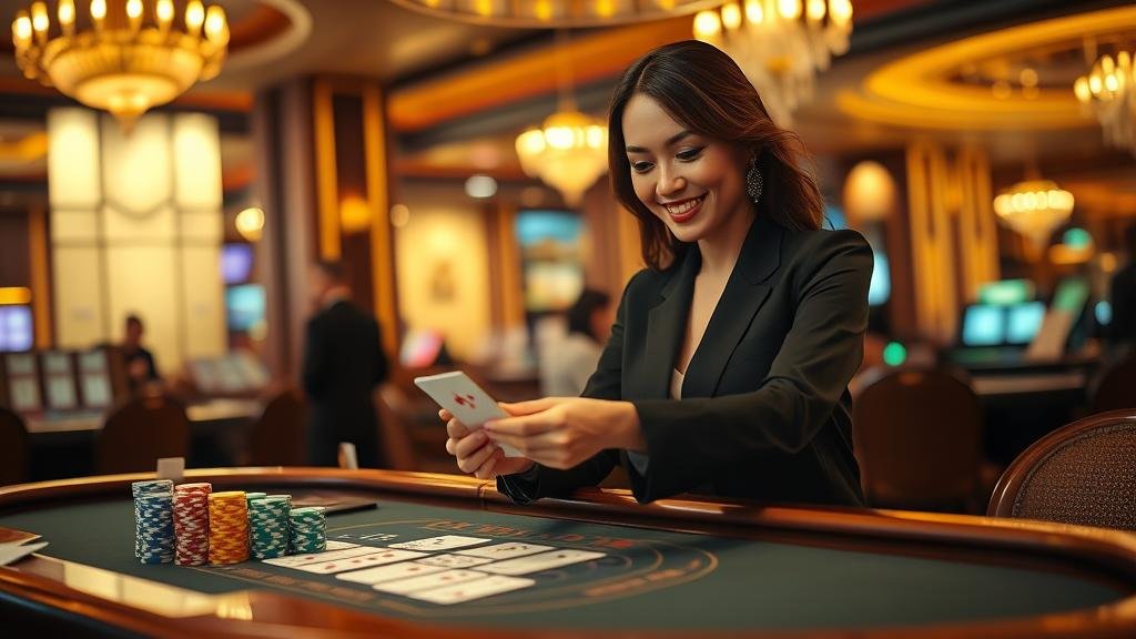 การอ่านเค้าไพ่บาคาร่าบนมือถือ