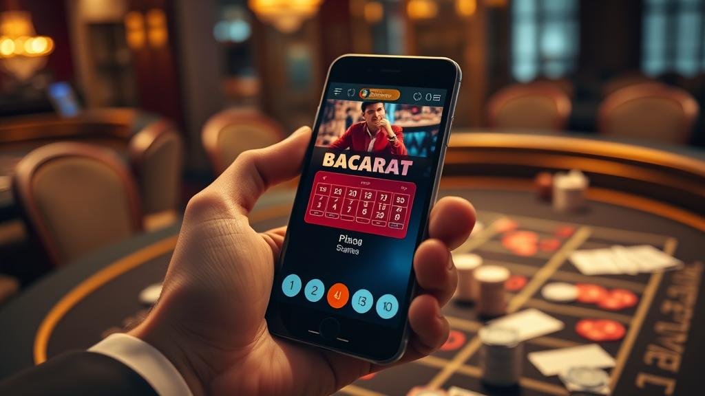 การอ่านเค้าไพ่บาคาร่าบนมือถือ