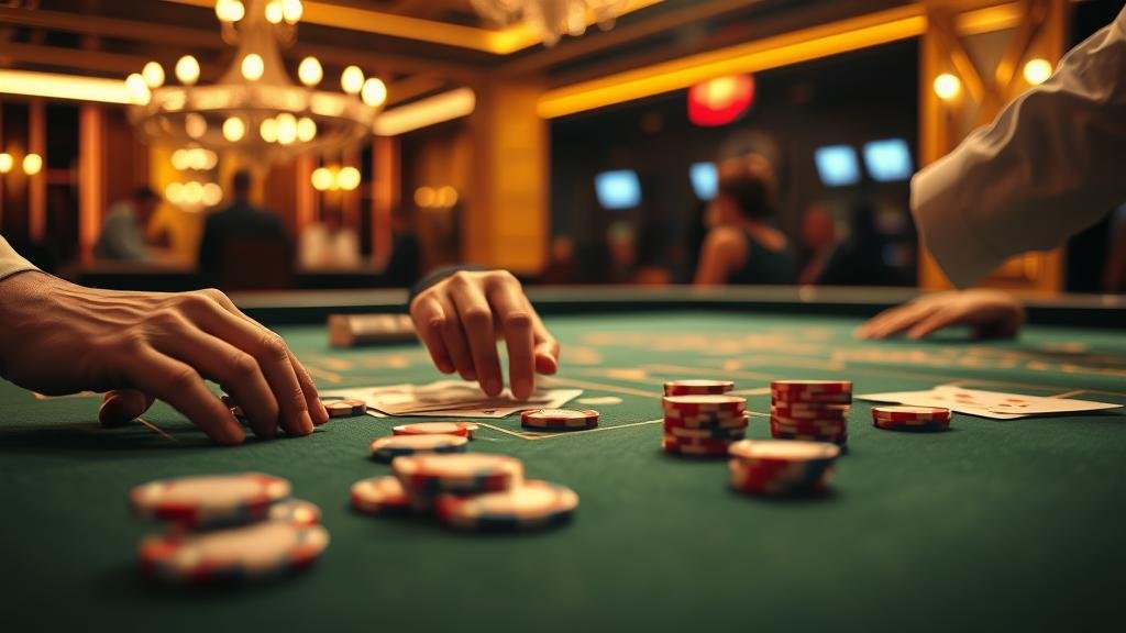 ภาพบรรยากาศสดบาคาร่า AllBet