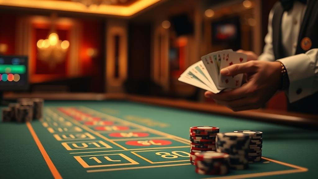 การเดินเงินบาคาร่าด้วยชิป