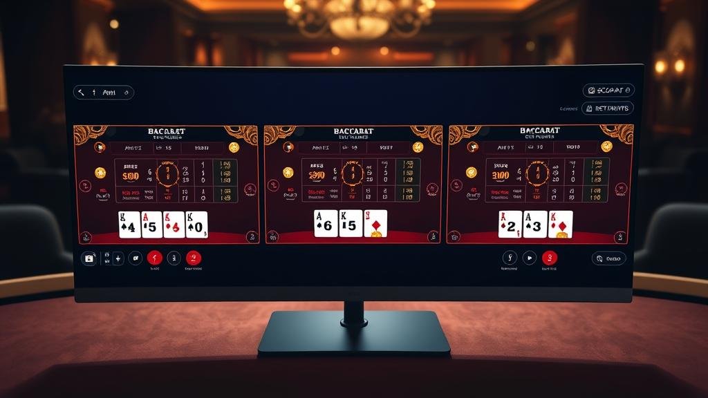 เปรียบเทียบกลยุทธ์การเดินเงินบาคาร่าแบบต่างๆ