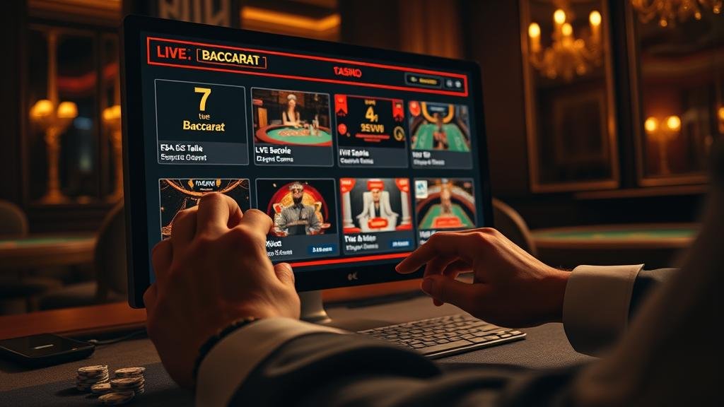 เปรียบเทียบห้องบาคาร่าจากค่าย LuckyStreak และ AllBet