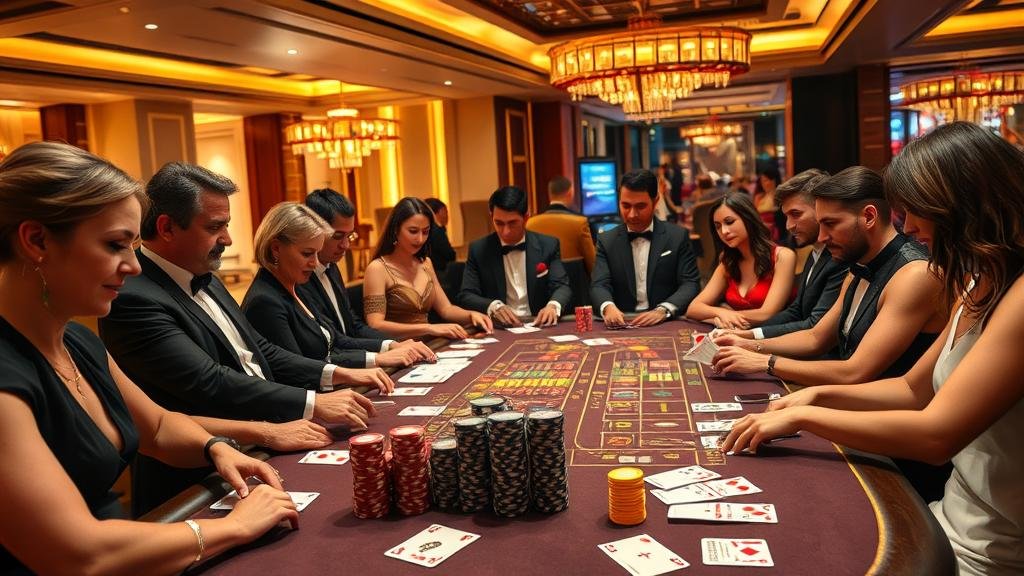 กราฟิกแสดงกลยุทธ์การเดินเงินบาคาร่า