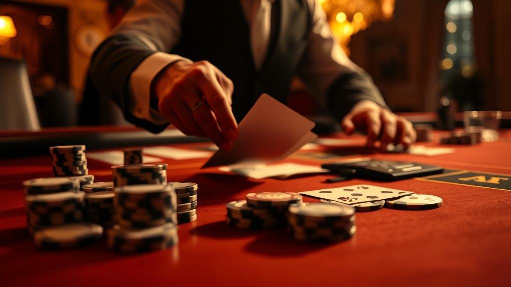 หน้าจอเกมบาคาร่าจากค่าย AllBet แสดงสถิติและอัตราจ่าย