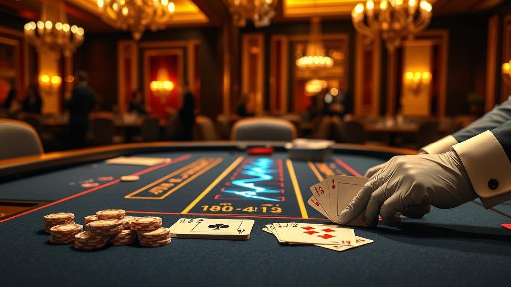 ตัวอย่างเค้าไพ่บาคาร่า: ถนนใหญ่ ลูกปัด