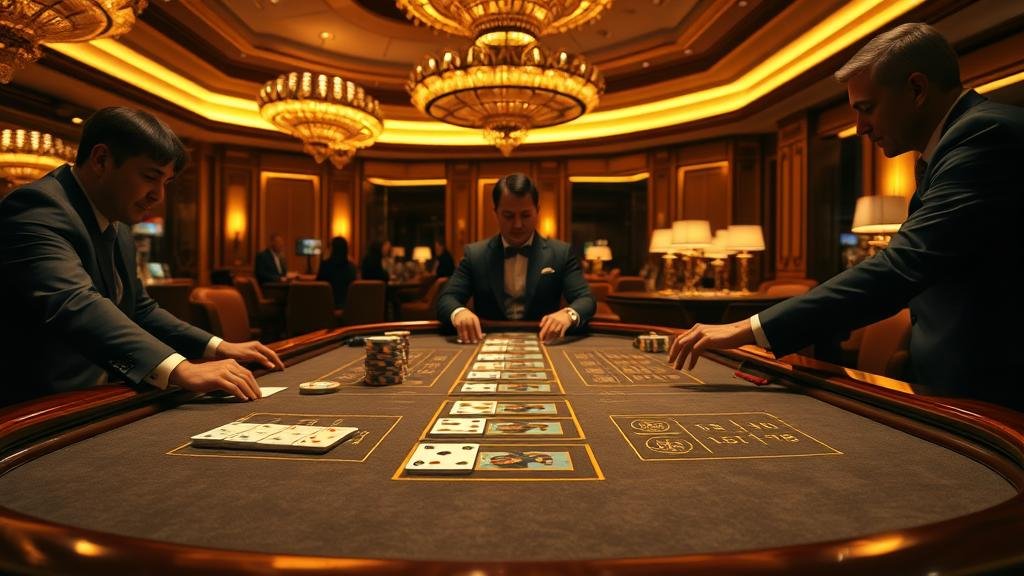 สตรีมเมอร์กำลังเล่นบาคาร่าสด