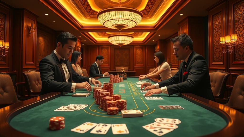 การเปิดไพ่บาคาร่าแบบสควีซ