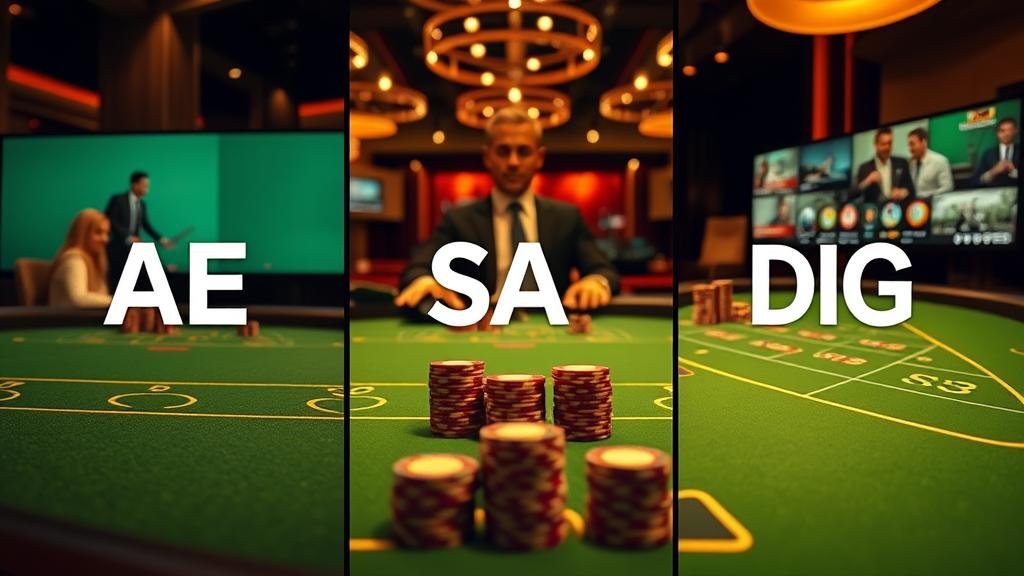 บาคาร่าเว็บแท้: เคล็ดลับเลือกห้อง AE, SA, DG พร้อมสูตรเดินเงินไร้ค่าคอมฯ ฉบับ...