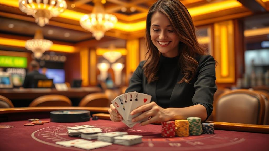 ตัวอย่างเค้าไพ่มังกรในบาคาร่า