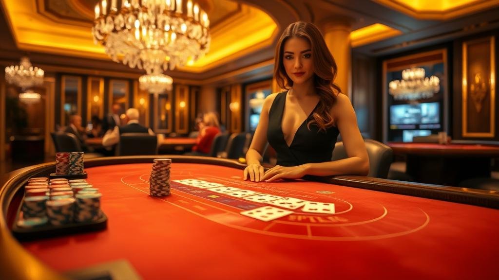 ห้องบาคาร่า LuckyStreak แบบคลาสสิก