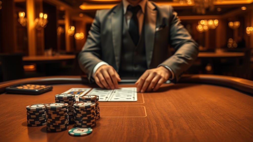 มือบาคาร่าที่ชนะพร้อมชิปทอง