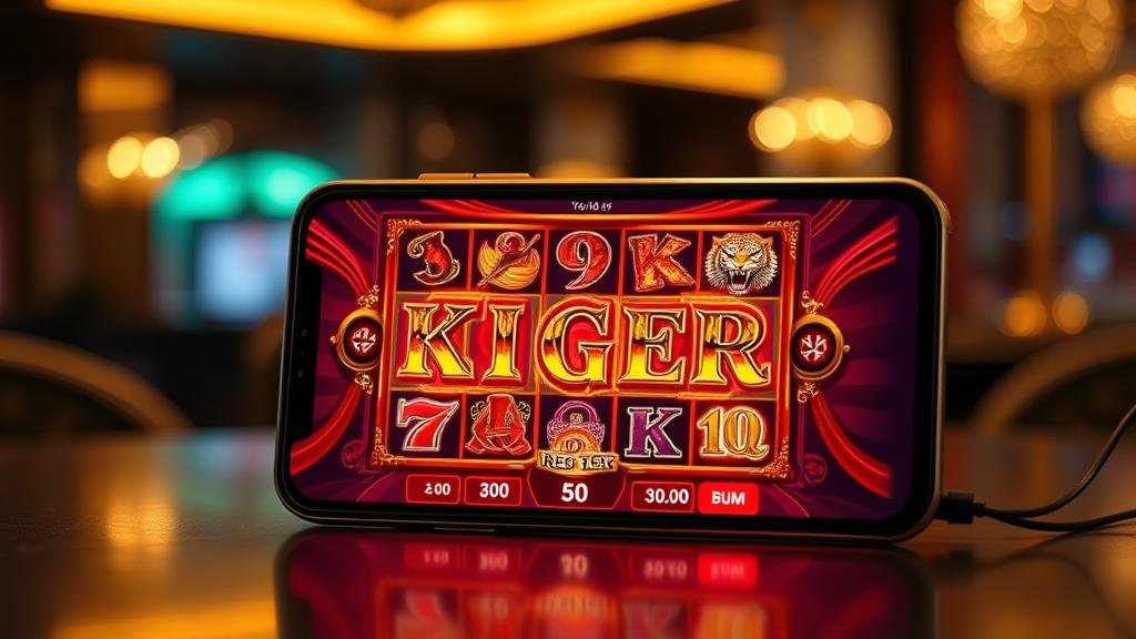 กราฟิกแสดงการปรับเบทและเพย์ไลน์ในเกมสล็อต