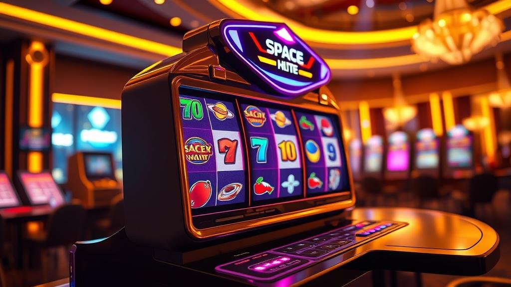 หน้าจอเกมสล็อต Nolimit City พร้อมปุ่มซื้อสปิน