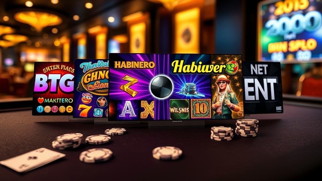 เกมสล็อตจาก Habanero และ Quickspin ที่มีกราฟิกสวยงาม